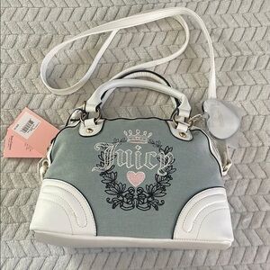 JUICY COUTURE Denim Heritage Women's Satchel NWT